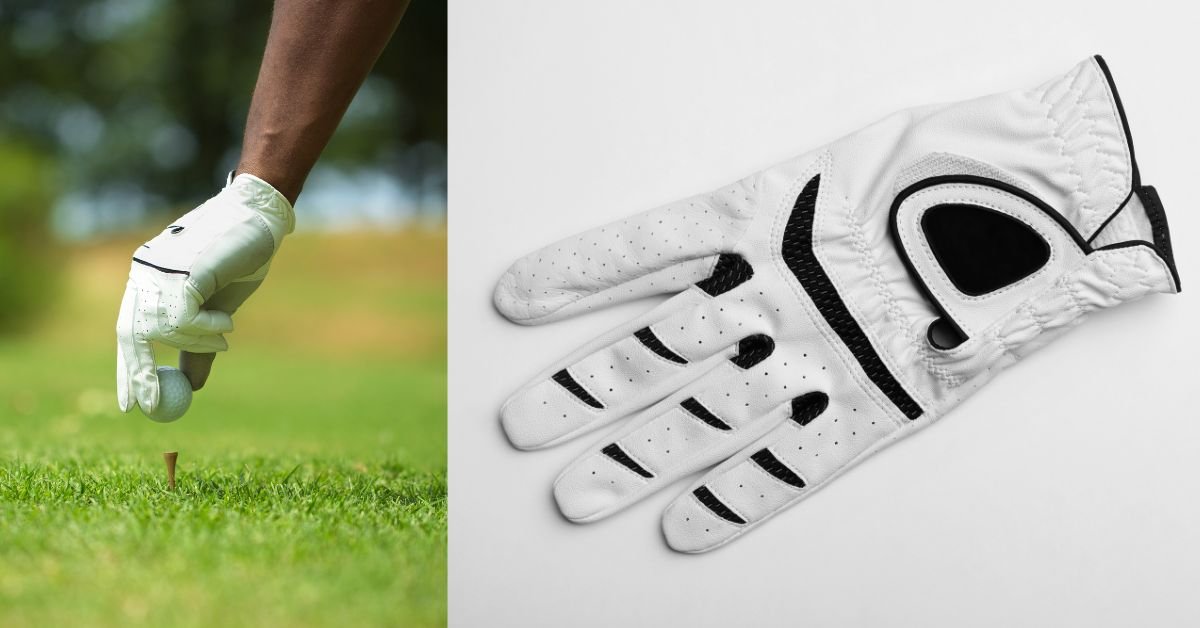 Picture of 2 gloves that require cleaining